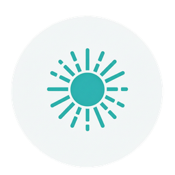 Solar battery backup icon